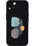 Resim mooodcase Iphone 13 Uyumlu Wall Art Desenli Kamera Lens Korumalı Darbe Emici Silikonlu Lansman Kılıf 