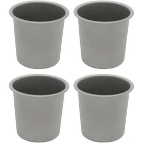 Resim Geeksen 4'lü 220ml Titan Bira Bardağı - Hafif, Taşınabilir, Outdoor Uygun, Yer Tasarruflu Yığmalı, Kremalı Köpükler İçin Çok Renkli 