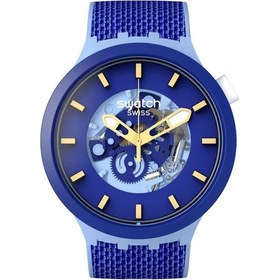 Resim Swatch SB05N105 Swatch Bouncing Blue Erkek Kol Saati 