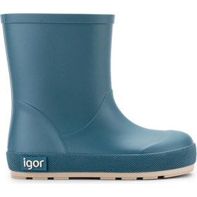 Resim Igor W10294 YOGI DK Petrol Erkek Çocuk Yağmur Çizmesi 