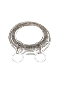 Resim Wezone Kampçılık Ve Doğa Yürüyüşleri İçin 10m Paslanmaz Çelik Portatif Tel Testere 