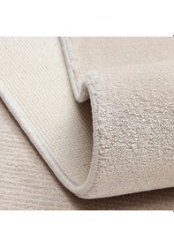Resim Hoom Rugs Como Nap 02 Beige Viskon & Floş Sık Dokuma Modern Salon Halısı Bej 