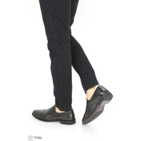Resim Forelli Erkek Hakiki Deri Ortopedik Bağsız Klasik Ayakkabı F23/MA40617 