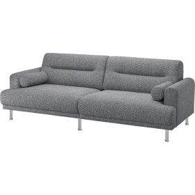 Resim IKEA Gri Rahat Kanepe - 3'lü Kanepe 