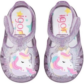 Resim İgor Igor S10341-352 Tobby Unicornio Kız Çocuk Sandalet Mor 
