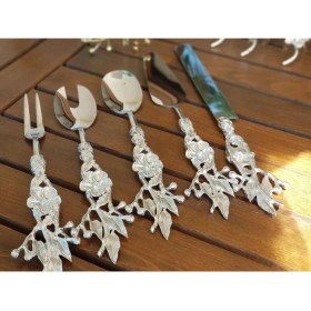 Resim Alya Home Japon Gülü 5’li Servis Seti 