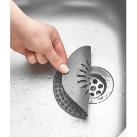 Resim Kadınsa Home Yuvarlak Silikon Lavabo Süzgeci 