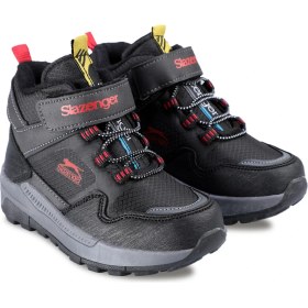 Resim Slazenger KENZIE Erkek Çocuk Bot Siyah / Kırmızı 