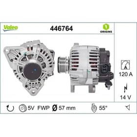 Resim Valeo ALTERNATOR ACCENT BLUE I30 CERATO CEED 1.6 CRDI 2011 I20 1,4 CRDI 2008 