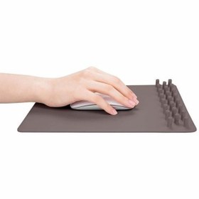 Resim Cep Telefonu Tutucu Standlı Mouse Pad Gri 