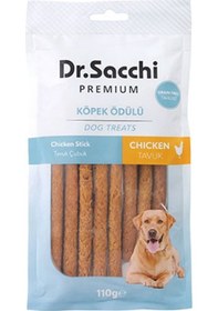 Resim Dr.sacchi Premium Tavuklu Çubuk Tahılsız Köpek Ödülü 5 10lu 110 Gr 109-30026.01 