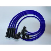 Resim CHAMPION SPARK PLUG WIRE SET Mazda 323 S Iv 1.8 16v 89-94 Bp 4cc 8.5 Uyumlu Mm Mavi Silikon Performans Buji Kablosu 