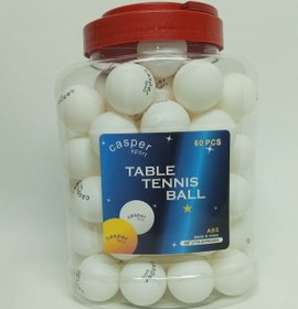 Resim Seftil Casper 60 Lı Masa Tenisi Antrenman Topu -7031 