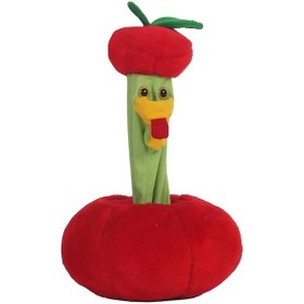 Resim Kukla Elma Kurdu Peluş 39 Cm 
