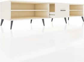 Resim Kronos TV Ünitesi 2 Raflı Tek Çekmeceli 220x59x51 Aytaşı-Aytaşı 