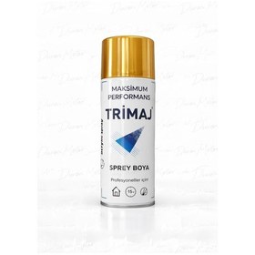 Resim Sprey Boya Trimaj Akrilik Sprey Boya 400 Ml / 20 Farkli Renk Trimaj400 Altın Yaldız 