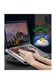 Resim coofbe Ayarlanabilir Laptop Soğutucu Notebook Stand Soğutuculu Stand Laptop Stand Laptop Soğutucu 