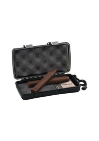 Resim Xikar Travel Humidor 5'li Siyah Puro Seyahat Çantası 