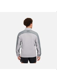 Resim Nike Trail Polartec 1/4-zip Fleece Running Long-sleeve Erkek Sweatshırt-sportxoutlet Gri 