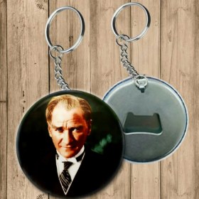 Resim Özcan Tasarım Atatürk Model Anahtarlık - Açacaklı Anahtarlık 