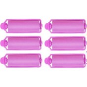 Resim Nascita Pembe 1,5 cm Rubber Bigudi 8li 