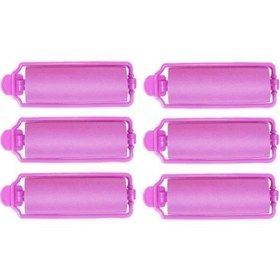 Resim Nascita Pembe 1,5 cm Rubber Bigudi 8li 