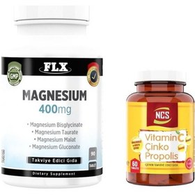 Resim Magnesium 90 Tablet Ve Vitamin C Çinko Propolis 60 Tablet 