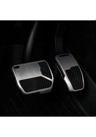 Resim Haloblk Nothing - Tesla İçin Alaşımlı Araç Pedal Kapakları 