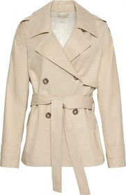 Resim Calvin Klein MID LENGTH COTTON TRENCH Kadın Kahverengi Trençkot 