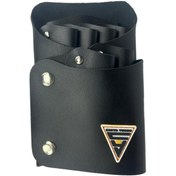 Resim Berber Makas Tarak Kompakt Bel Çantası Ca215 Siyah 