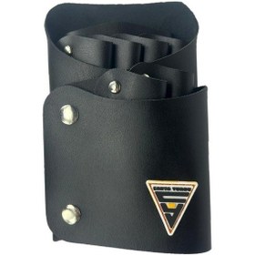 Resim Berber Makas Tarak Kompakt Bel Çantası Ca215 Siyah 