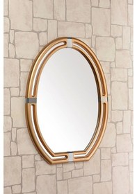 Resim Dekoratif Milenyum Boyalı Tek Ayna Gold 