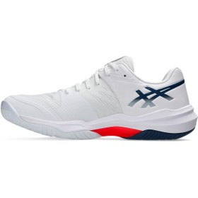 Resim Asics SKY ELITE FF 3 Erkek White/Dark Neptune Voleybol Ayakkabısı 1051A080-104 