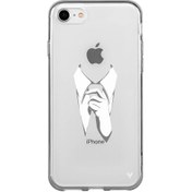 Resim iPhone 7 Kravat Telefon Kılıfı 