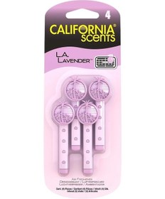 Resim California Scents® Vent Stick "LA Lavender " Kalorifer Geçme Koku 4'lü Set 