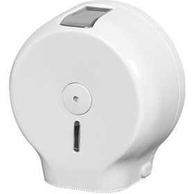 Resim Plastik Tuvalet Kağıt Dispenseri Jumbo Beyaz Q27 cm 