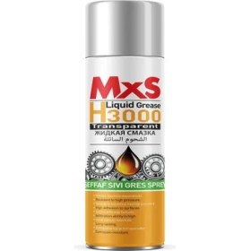 Resim Mxs H3000 Şeffaf Sıvı Gres Sprey 400 ml 