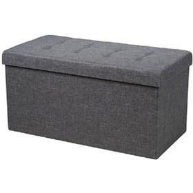 Resim DeccoStil Sandıklı Bench / Çamaşır & Oyuncak Kutusu 30*60 Cm 