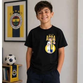 Resim Lolipop Kids Store Erkek Çocuk Fenerbahçe Taraftar Tişört 