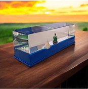 Resim Akvaryum Modelli Batmayan Gemi Plastik Süs 