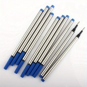 Resim 10 adet/lot jinhao İsviçre Ucu Rollerball Dolum Vidalı Siyah Mavi Dolumlar jinhao Rollerball Kalem için 