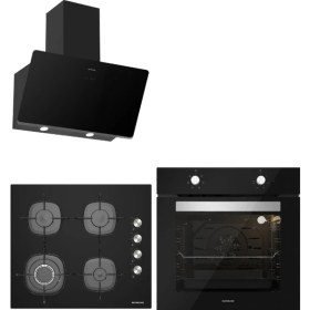 Resim Silverline 3'lü Ankastre Set (BO6501B01-3457 SOHO-CS5629B01) 