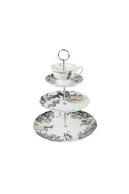 Resim MIKASA x V&A Alice In Wonderland 5200022 Porselen 3 Katlı Kek, Pasta Standı 