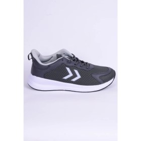 Resim Hummel 900517-2267 Jumper Fileli Faylon Taban Şevron Detay Antrasit Günlük Siyah Erkek Spor Ayakkabı 