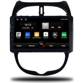 Resim Navico Peugeot 206 Android Carplay Multimedya 1999-2011 6gb Ram + 128gb Hafıza + 8 Çekirdek 
