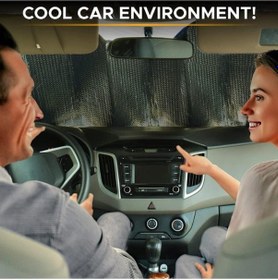 Resim Araba Buz Kar Güneş Koruyucu Örtü Oto Araç Kar Buz Önleyici Ön Cam Koruyucu Güneşlik Branda Uyumlu 