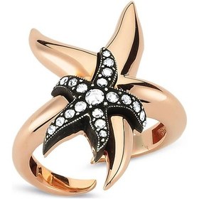 Resim Deniz Yıldızı Elmas Yüzük 