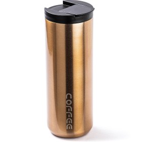 Resim Tantitoni BRONZ PASLANMAZ ÇELİK TERMOS 500ML 