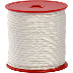 Resim Globe 3,0 Mm Polyester Çok Amaçlı İp Halat - Beyaz - 50 M. - Makaralı 