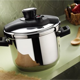 Resim Aryıldız Solo Düdüklü Tencere 6 Litre 